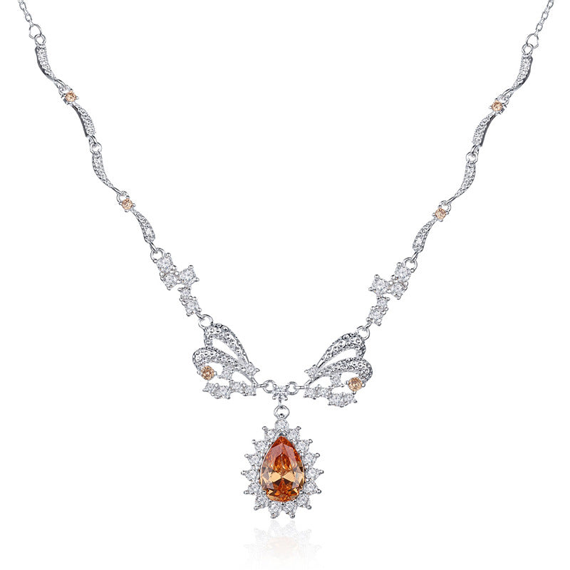 🎉NEW YEAR PRE-SALE🎁Imperial Topaz French Bow Jewelry Set