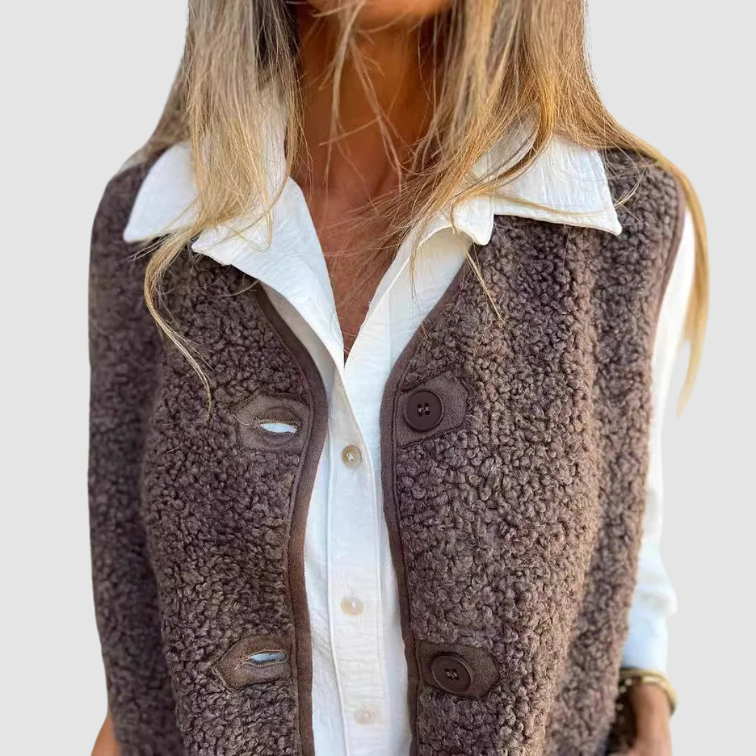 Chantal™ Spring Buttoned Vest