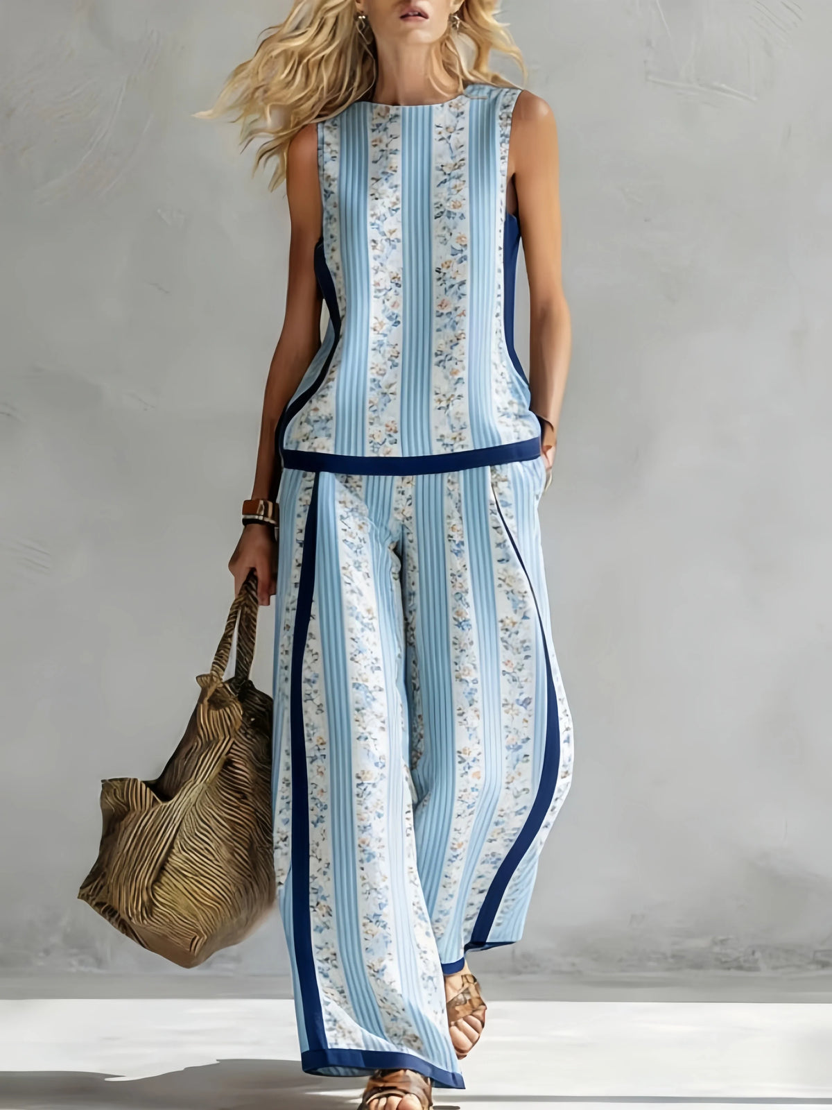 Ottilie™ | Retro Print Two-Piece Set
