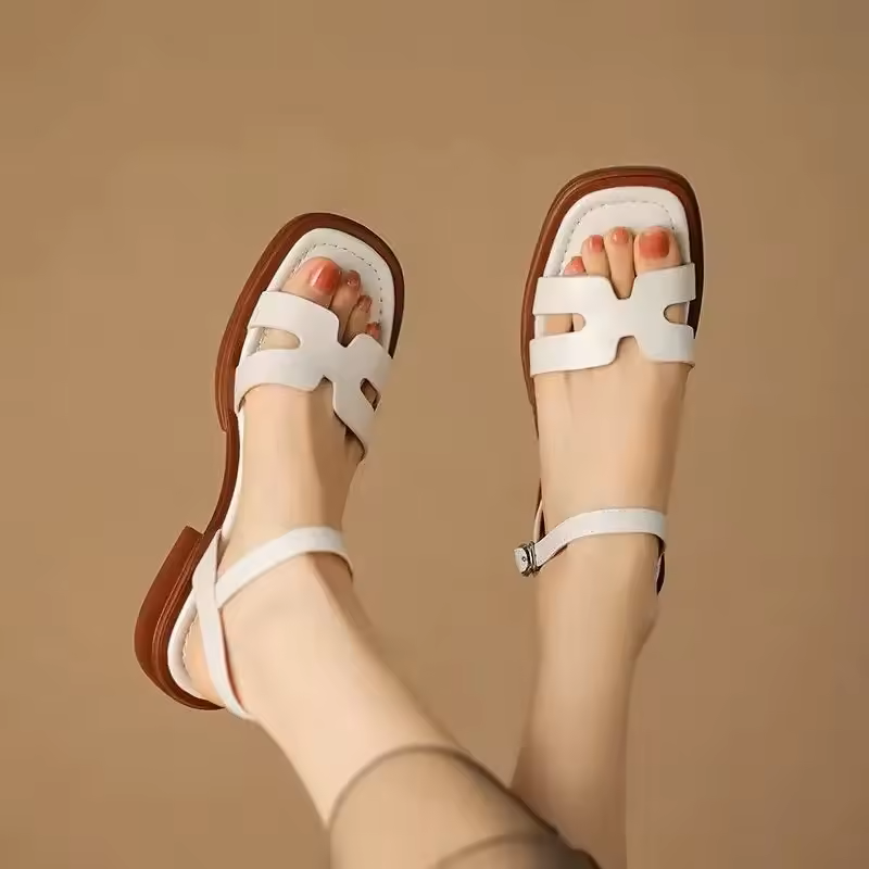 Emy™ Roman-Style Leather Sandals