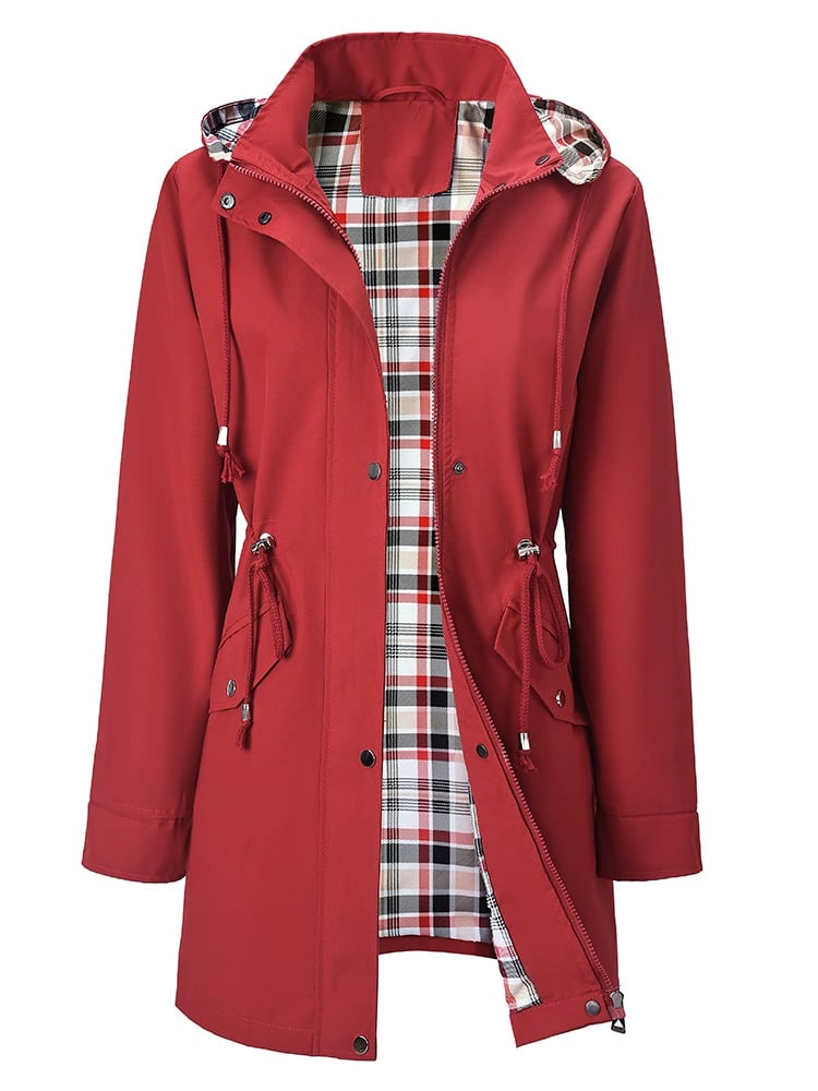 Sofia | Waterproof 3-in-1 Detachable-Hood Rain Coat