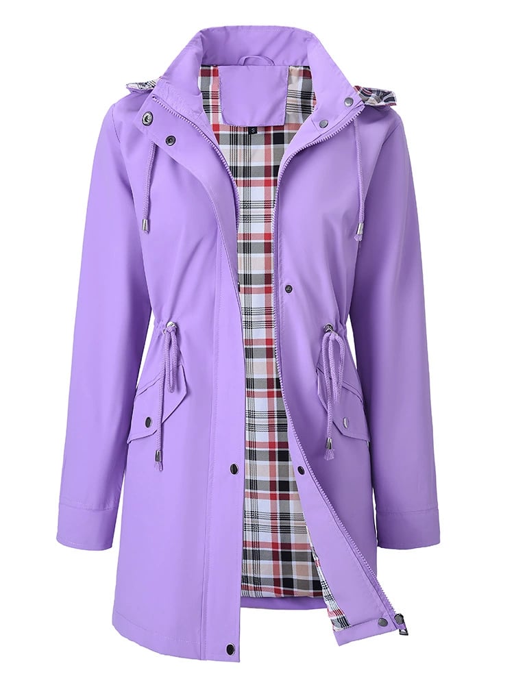 Sofia | Waterproof 3-in-1 Detachable-Hood Rain Coat