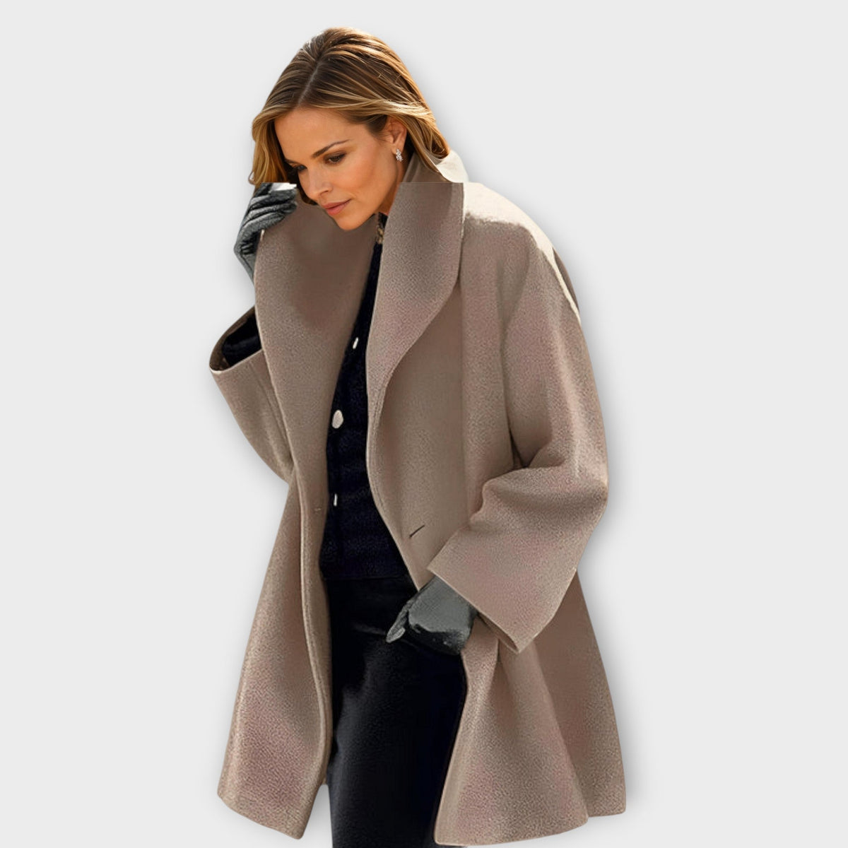 Vania™ Elegant Hooded Coat