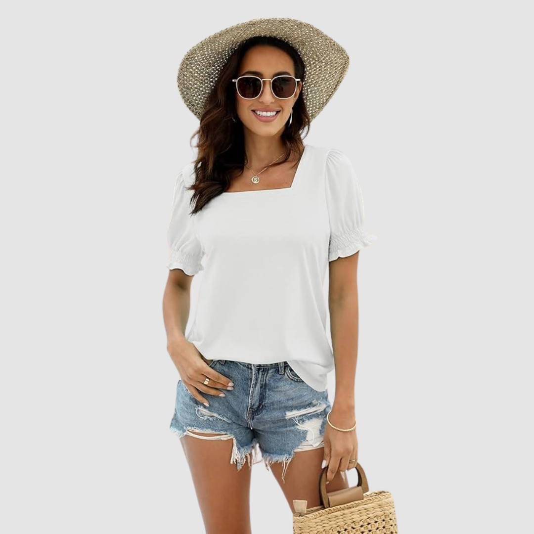 Célina™ Square Neck Top