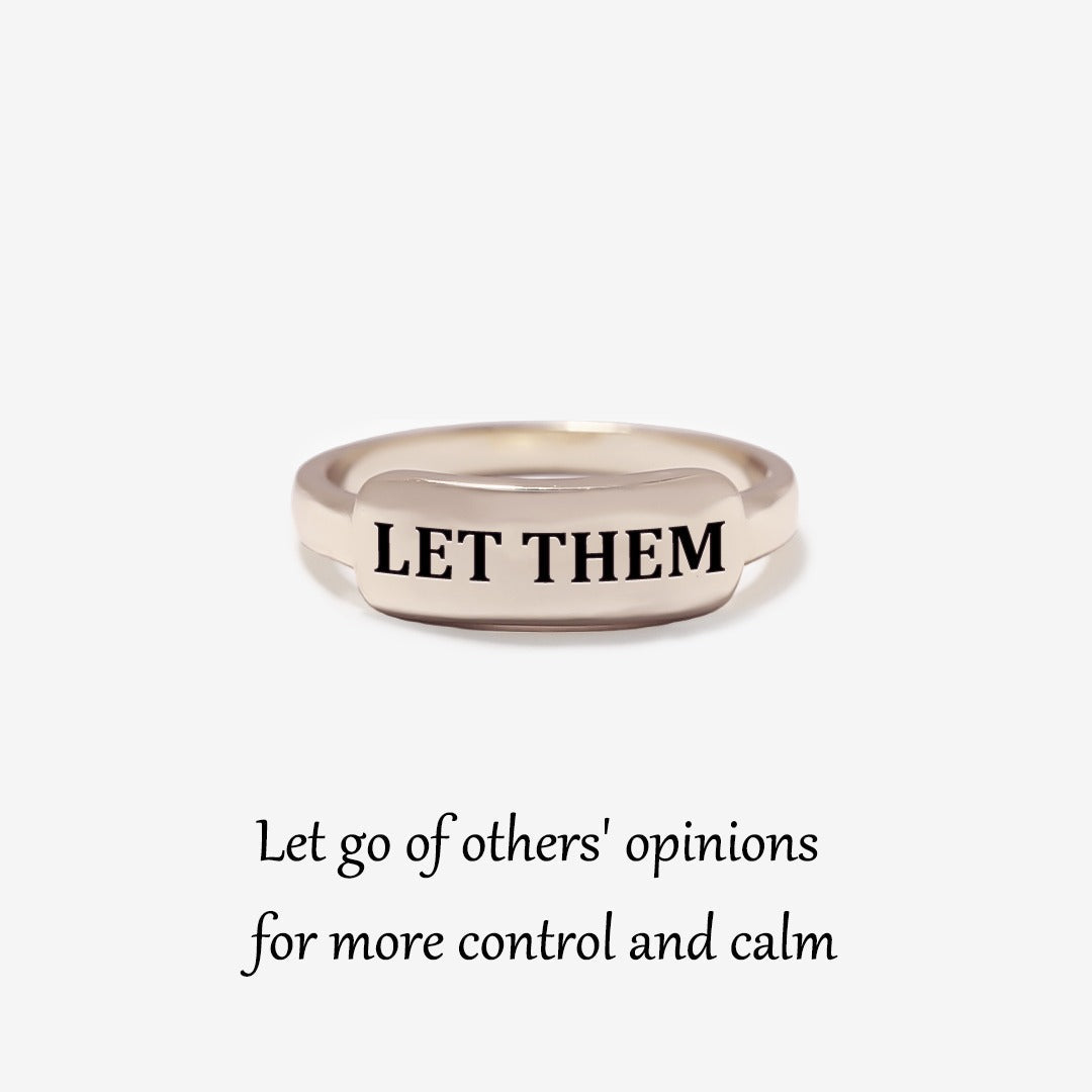 [IMMEDIATE 49% DISCOUNT🛒] - LET THEM DAINTY BAR RING 140 reviews