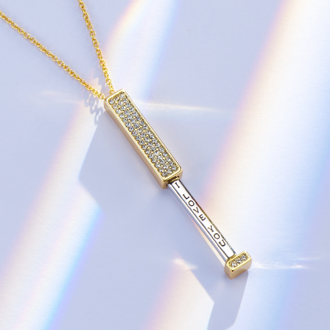 I Love You - Hidden Message Necklace
