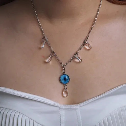Custom Pet Eye Necklace