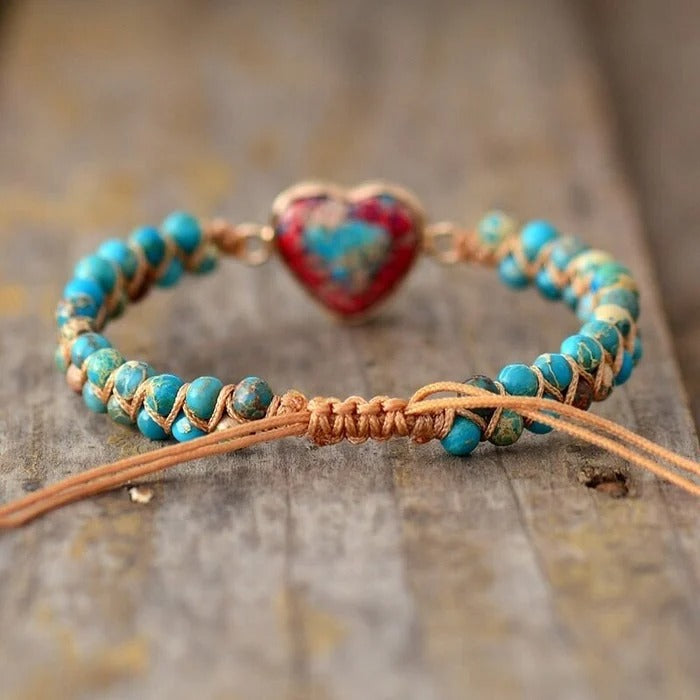 Passionate Heart Jasper Bracelet - The best gift for loved ones