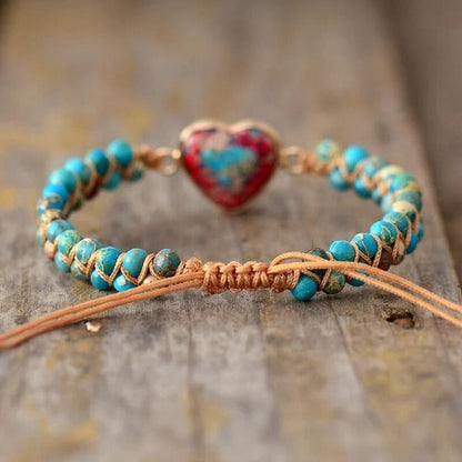 Passionate Heart Jasper Bracelet - The best gift for loved ones