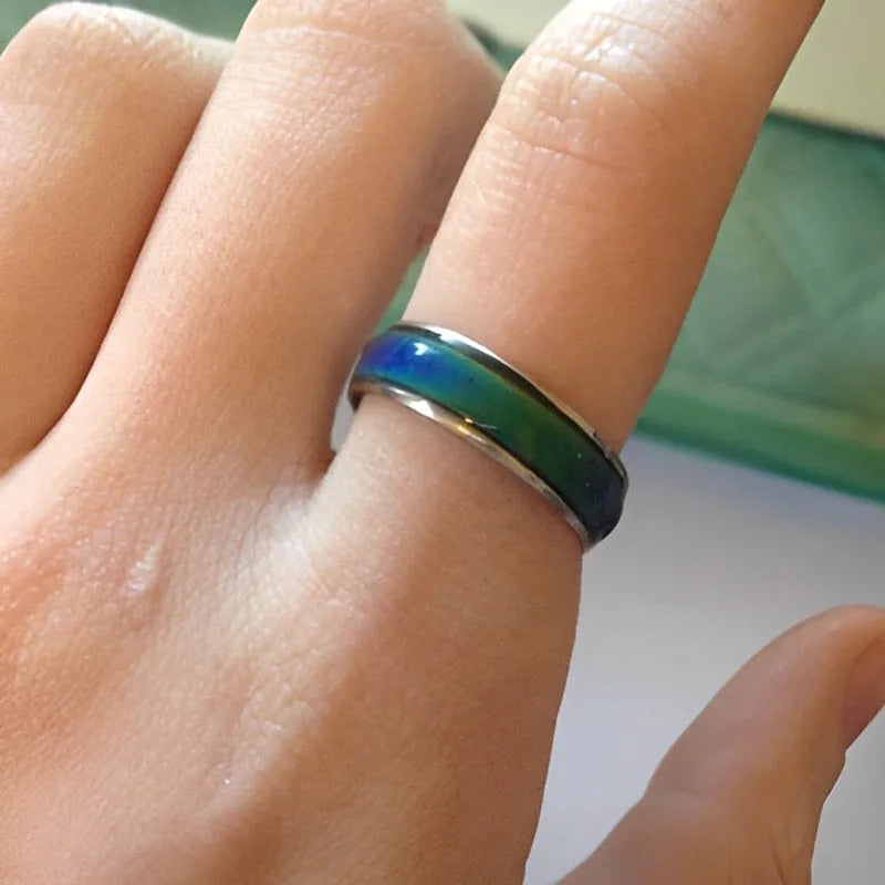 EMOTION TEMPERATURE COLOR CHANGING MOOD RING