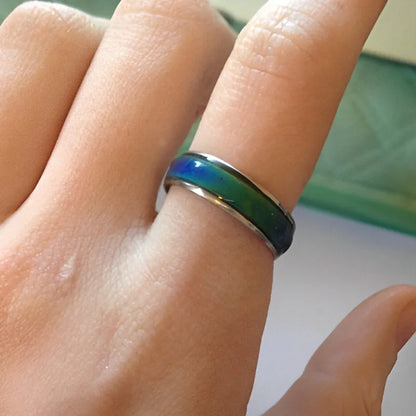 EMOTION TEMPERATURE COLOR CHANGING MOOD RING