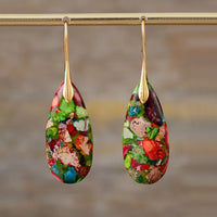 Brightly colored stones