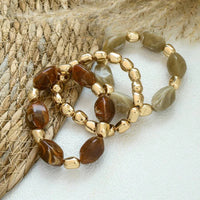 Multicolor 3-piece Bracelet Set