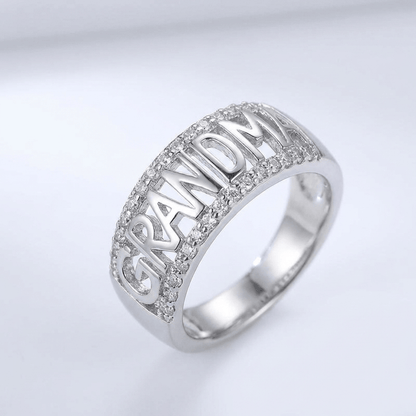 PROUD GRANDMA RING