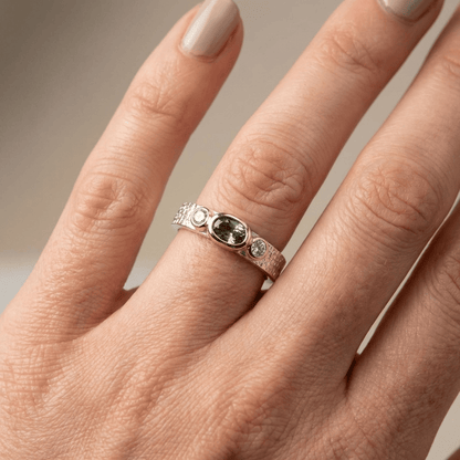 GREEN & GOLD RING