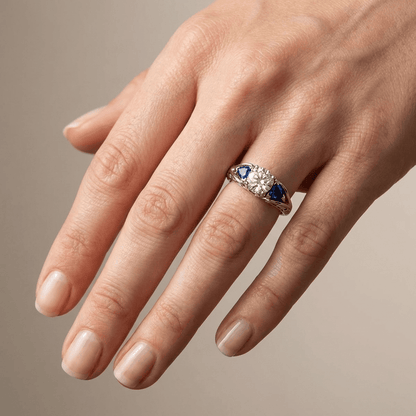 WILD SAPPHIRE RING