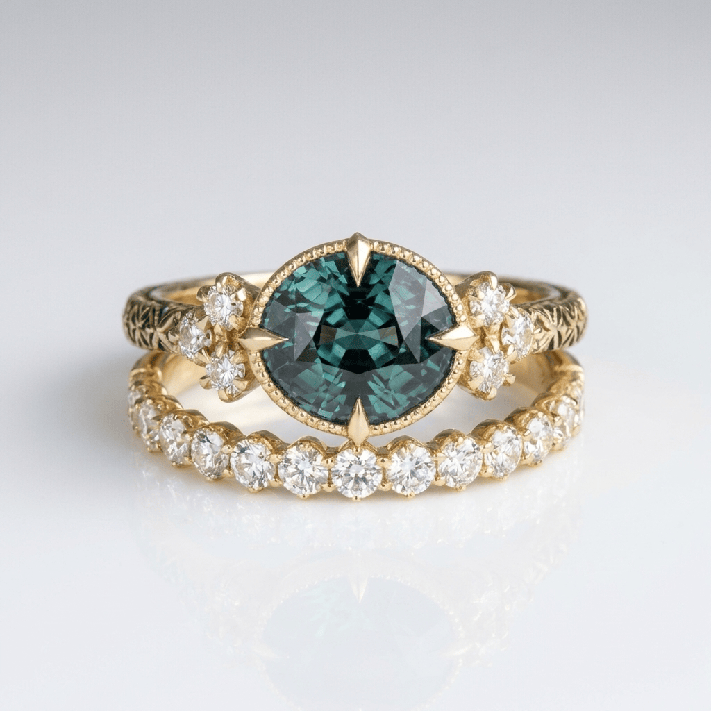 GREEN TREASURE RING