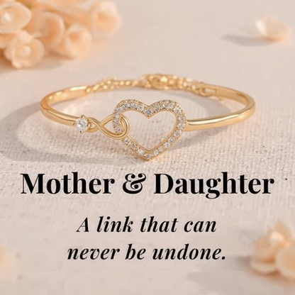 Mother and Daughter A Link That Can Never Be Undone Bracelet