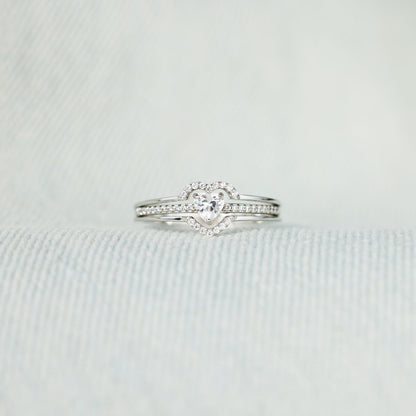 For Granddaughter - You Are Always In Mine Layered Heart S925 Ring