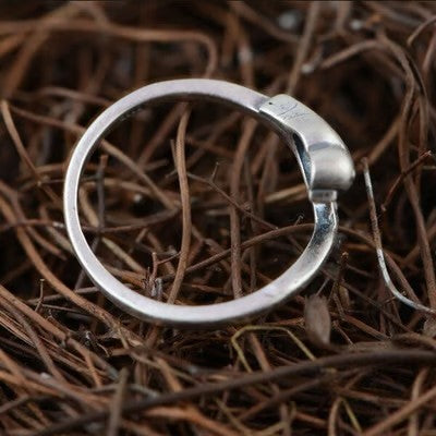 Sterling Silver Bird Adjustable Ring