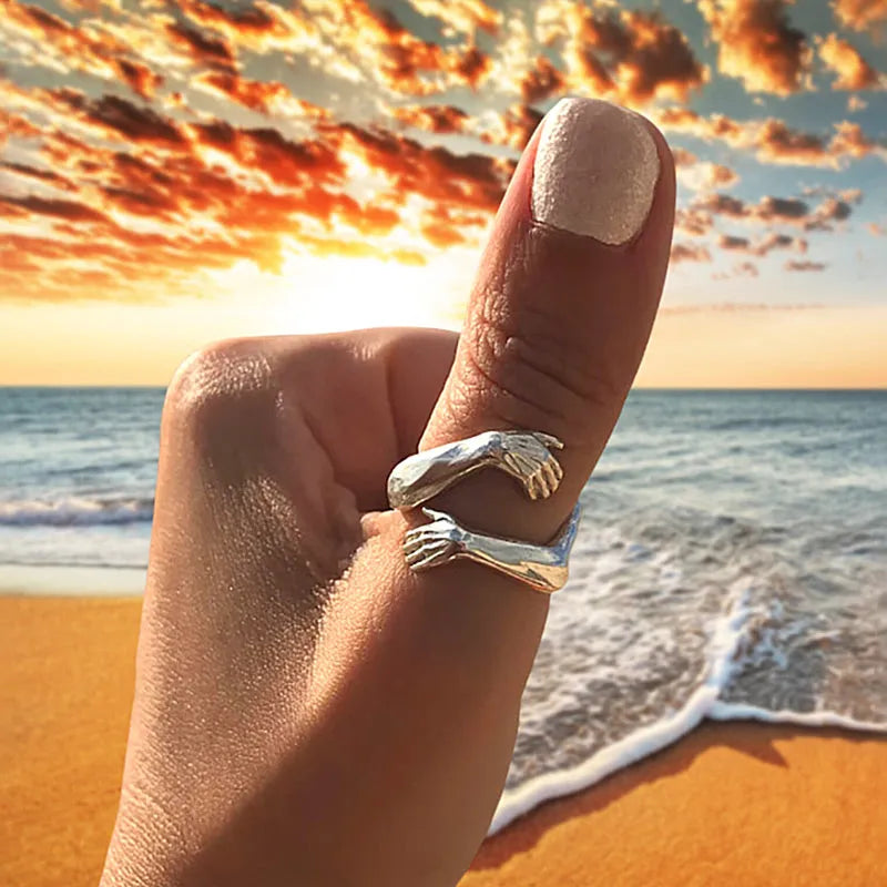 FOR MEMORIAL - I'M SENDING YOU MY LOVE HUG RING