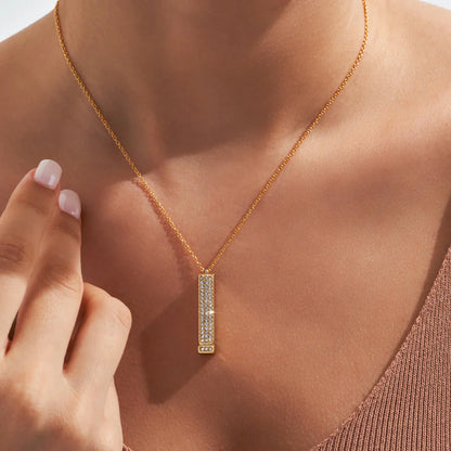 I Love You - Hidden Message Necklace