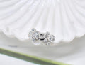 Paw Huggie Hoops with Sparkling Zirconia