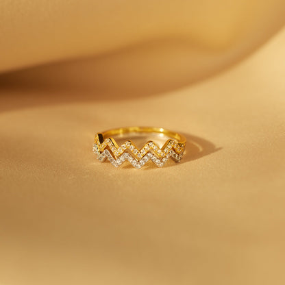 925 Sterling Silver To Daughter From Mom Highs And Lows Ring
