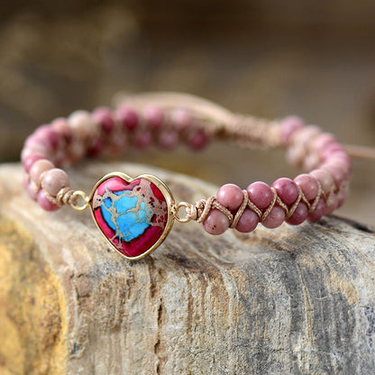 Passionate Heart Jasper Bracelet - The best gift for loved ones