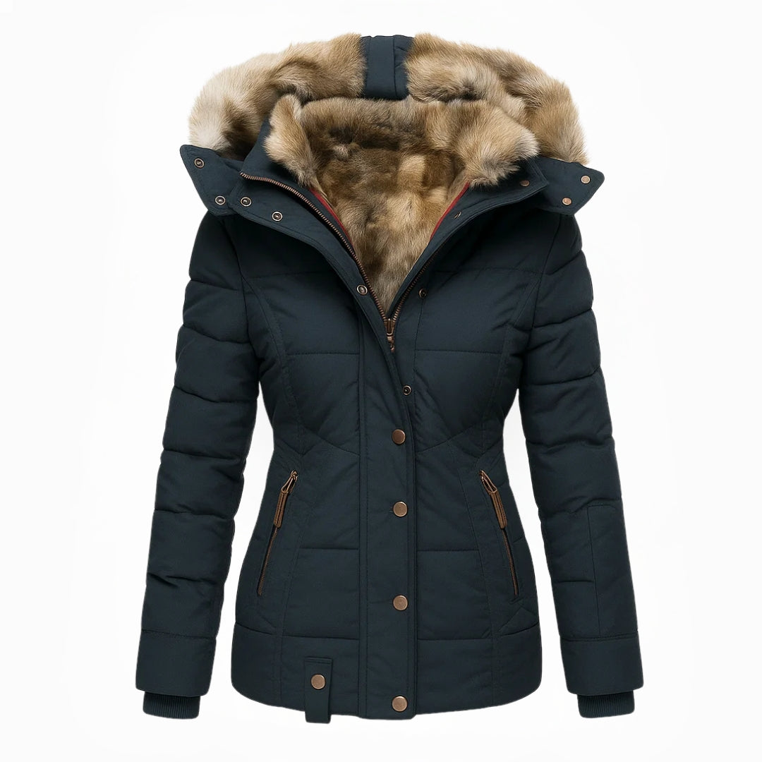 Alisson™ Winter Coat with Fur Lining
