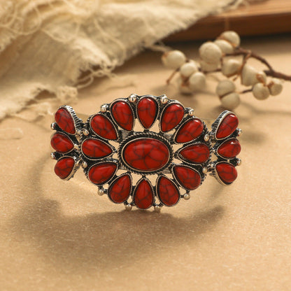 Vintage Bohemian Retro Ethnic Turquoise Bracelet