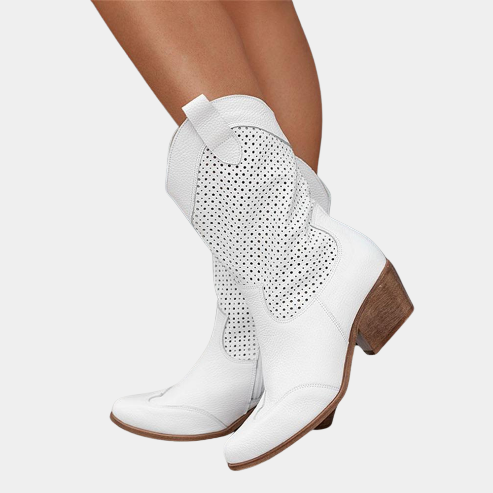 Rachelle™ Cowboy Style Orthopedic Boots