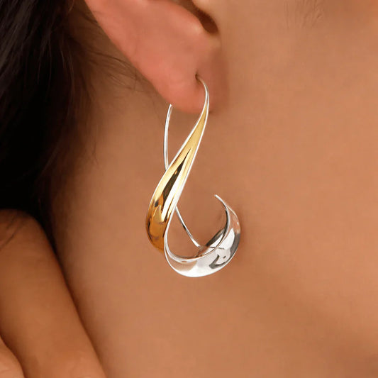 Timeless Gold Elegance Earrings