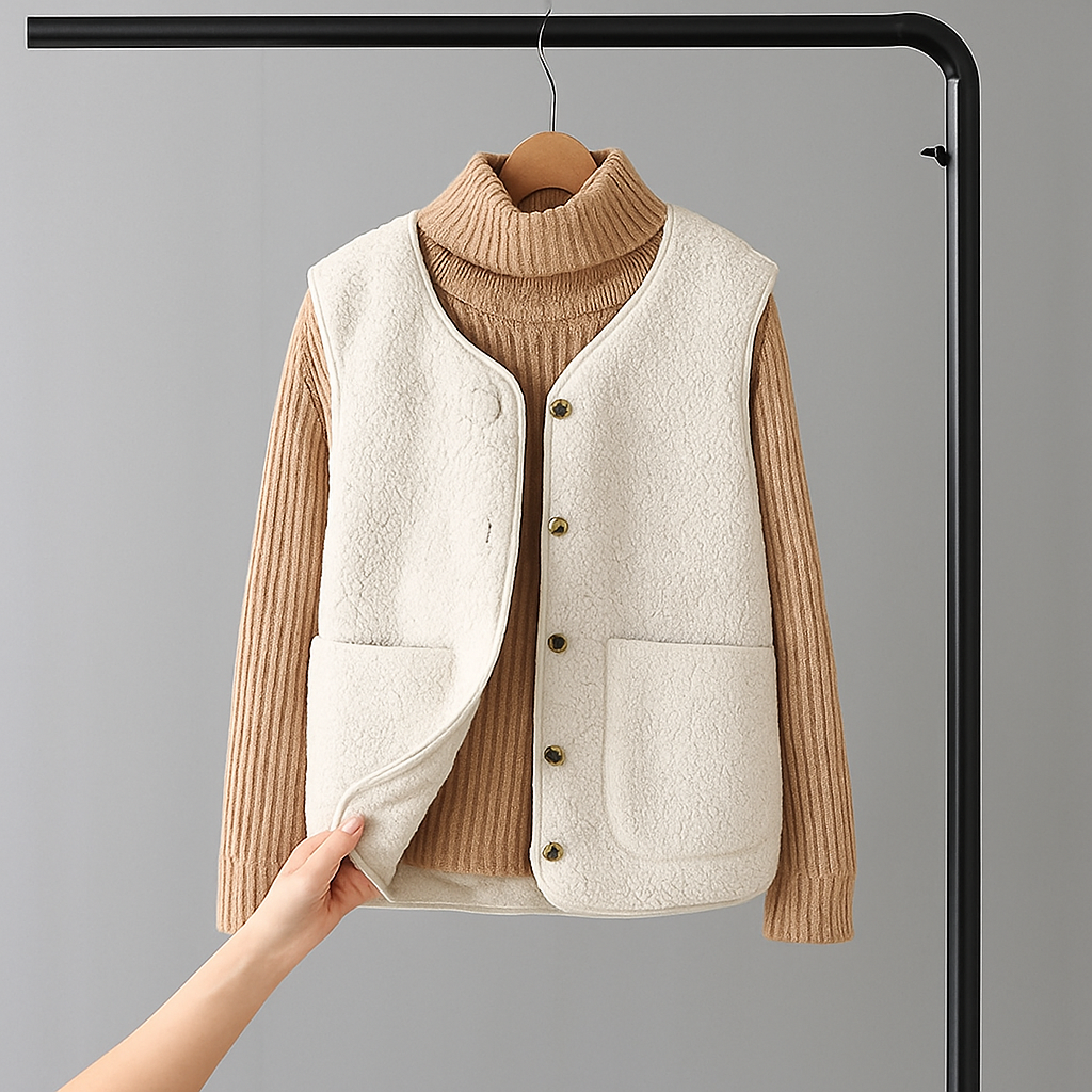 Gae™ Soft Sleeveless Cardigan