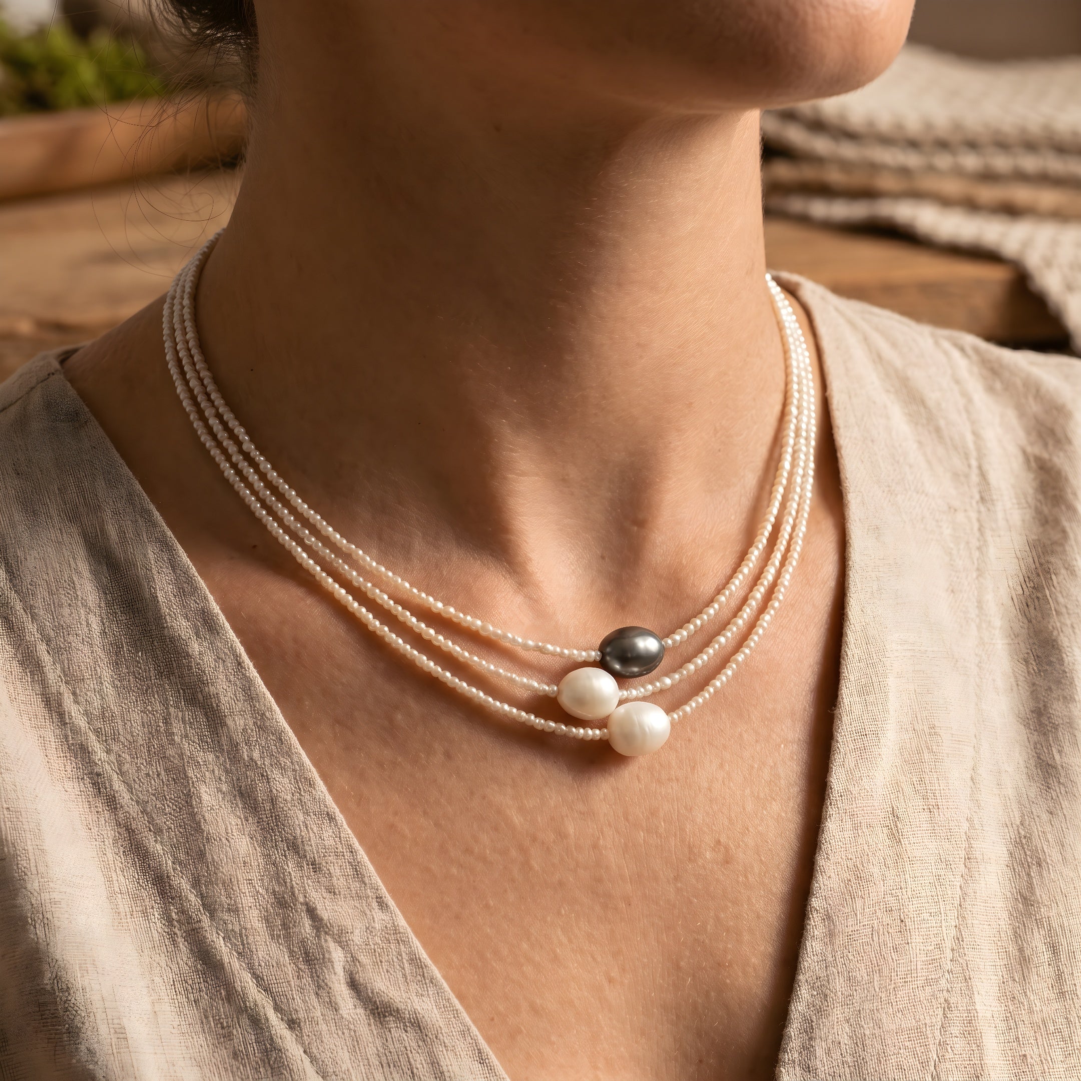 Vintage Fresh Water Pearl Necklace