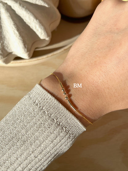 You And Your Affairs - Morse Code Bracelet