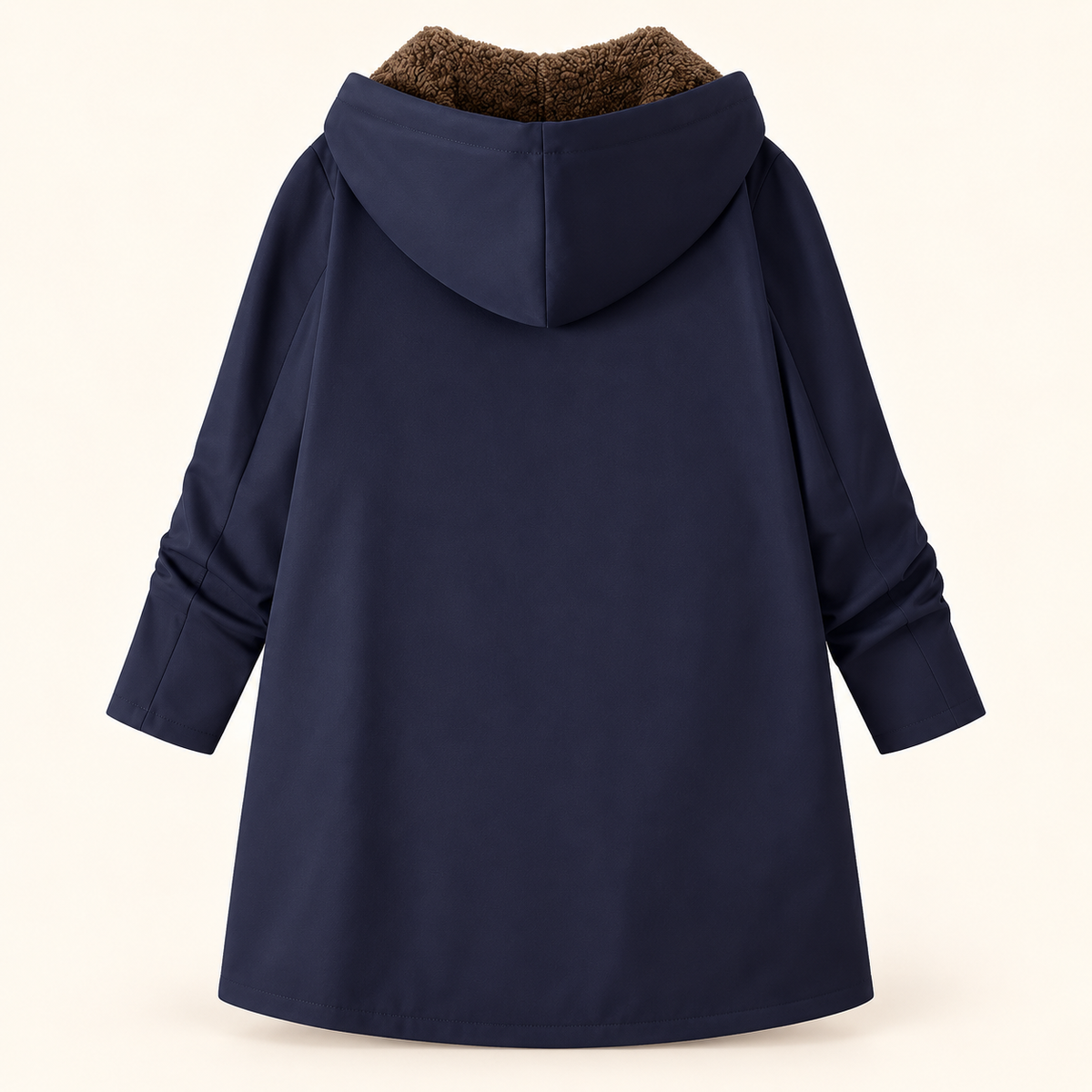 Lillian™ | Cozy Sherpa-Lined Hooded Coat