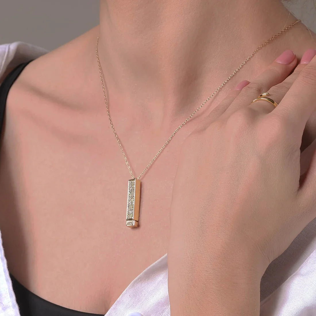 I Love You - Hidden Message Necklace