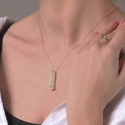 I Love You - Hidden Message Necklace
