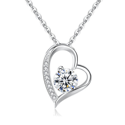 For My Unbiological Daughter -You Are Always In My Heart Necklace