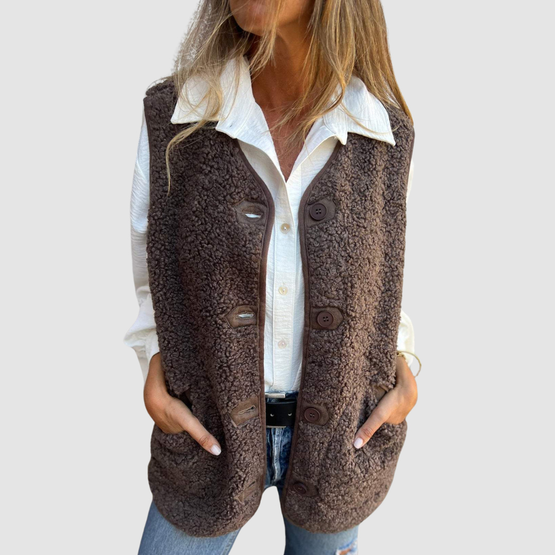Chantal™ Spring Buttoned Vest