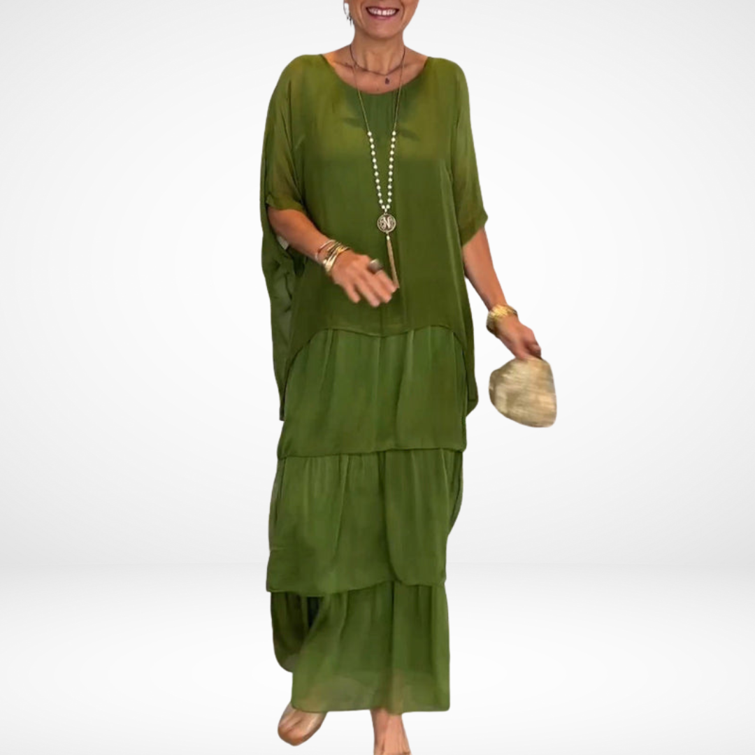 Hylda™ Artistic Loose Maxi Dress