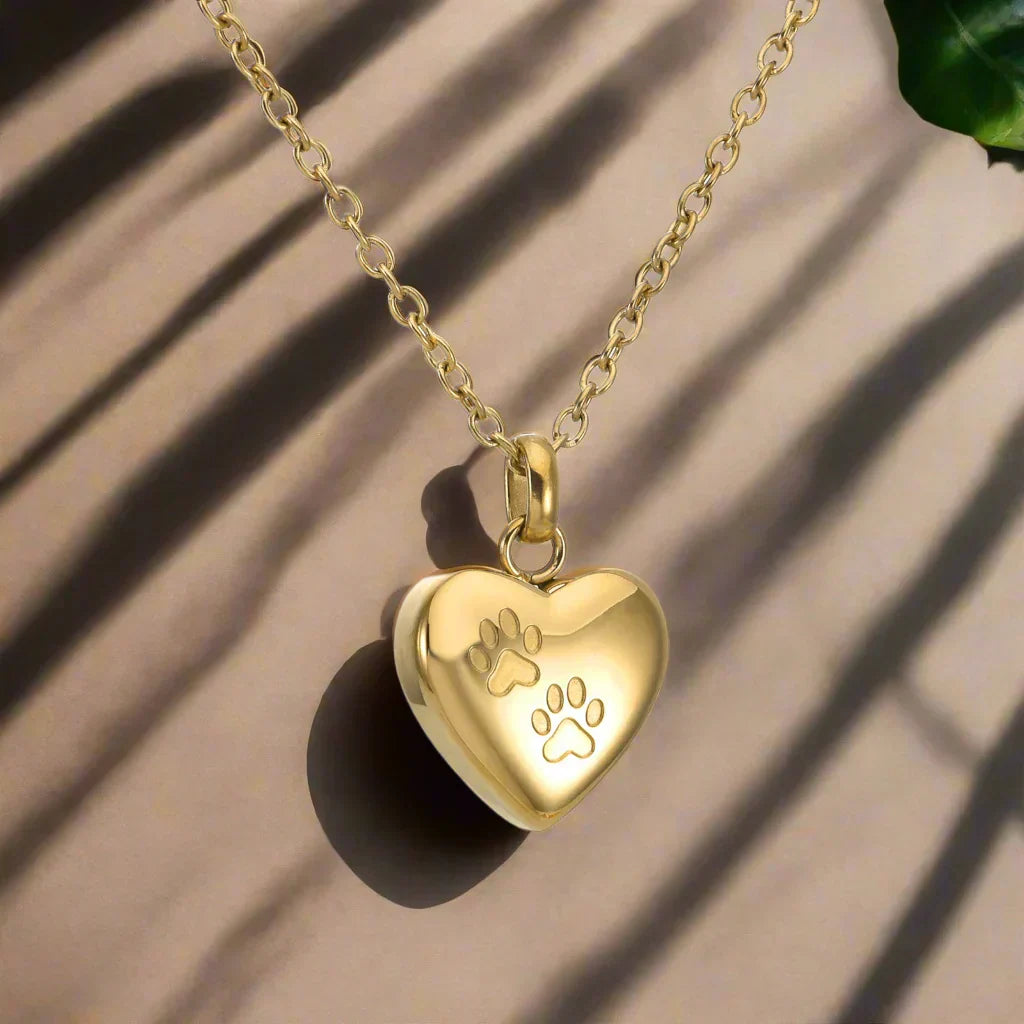 Pet Lovers Heart-Shaped Necklace