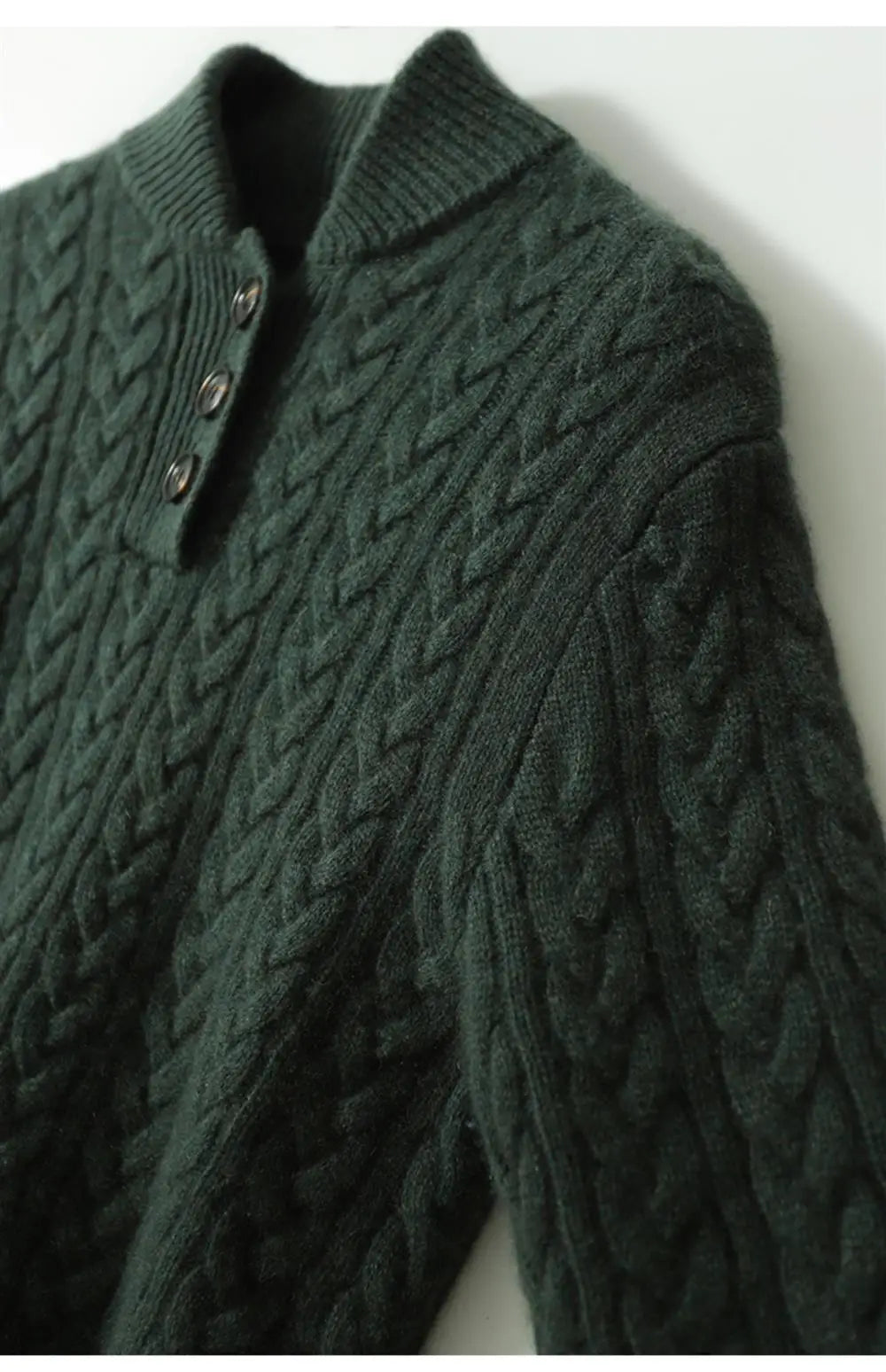 Estelle | Button-Up Cashmere Sweater