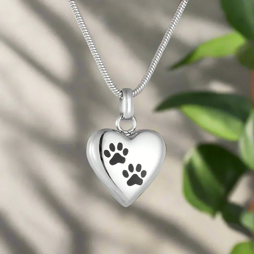 Pet Lovers Heart-Shaped Necklace