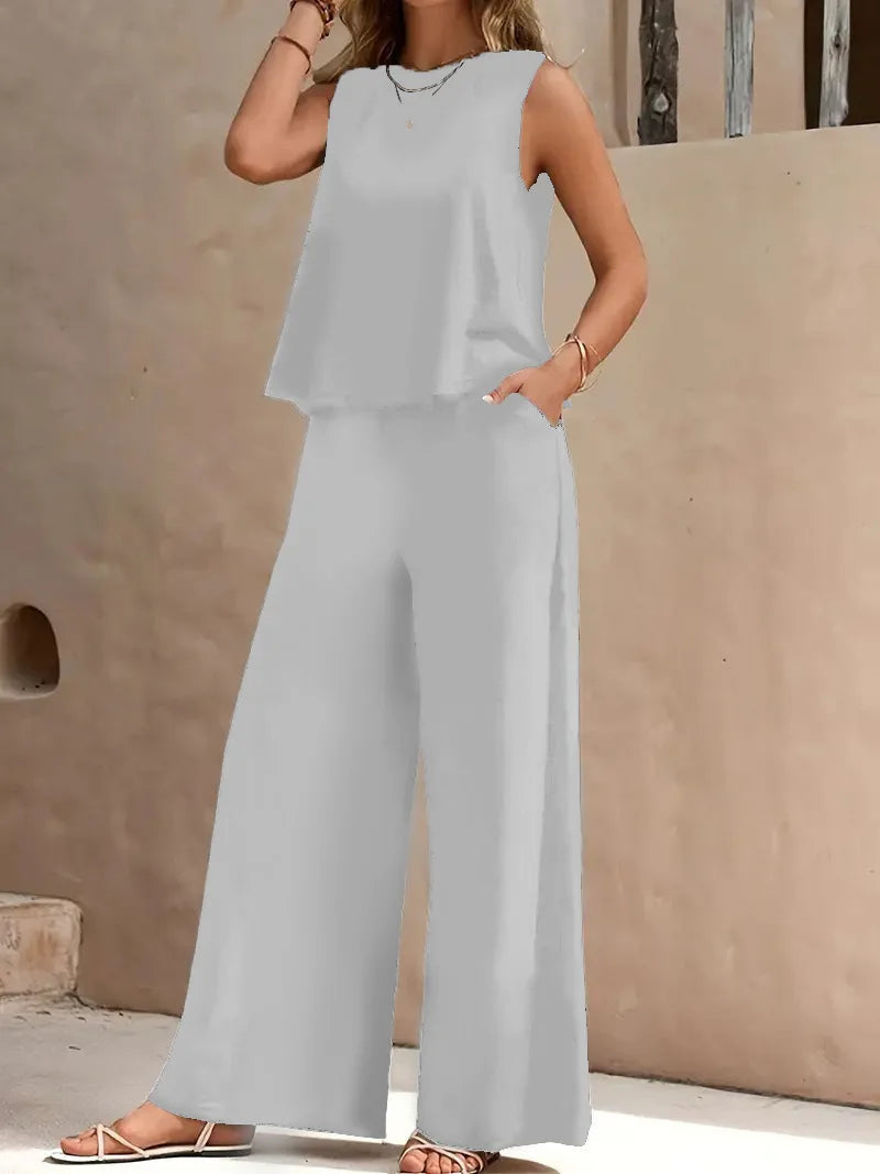 Danielle™ Sleeveless Two-Piece Set
