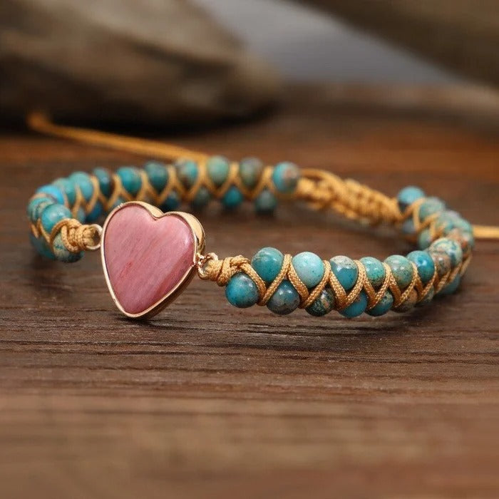 Passionate Heart Jasper Bracelet - The best gift for loved ones