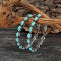 925 Vintage Turquoise Earrings