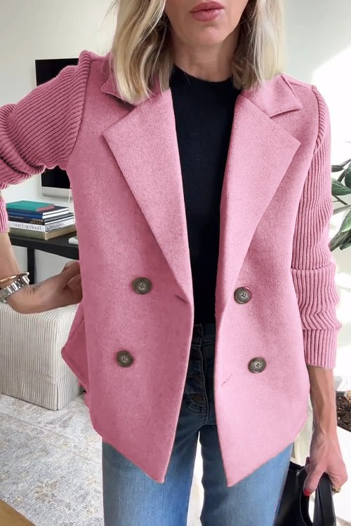 Kristiana™ Elegant Knitted Blazer
