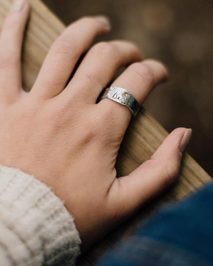 925 Sunset Valley Ring [Adjustable size]